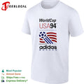 WorldCup USA94 1991 WC 94 TM ISL soccer tournament logo shirt