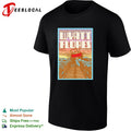 Wyatt Flores scenic bridge river concert poster art shirt