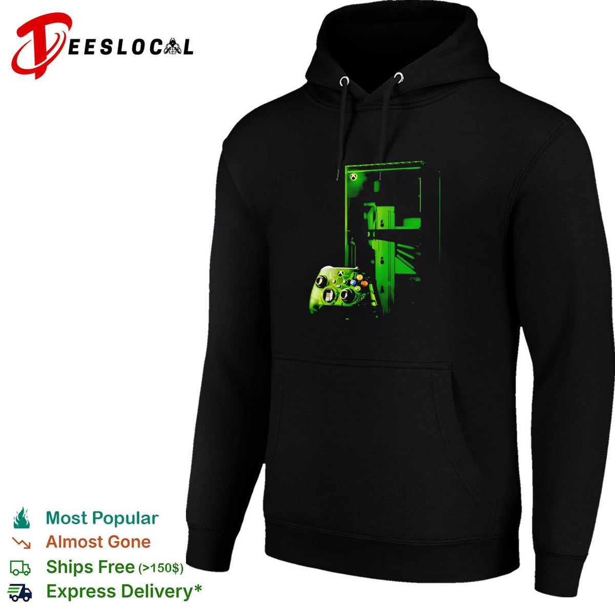 Xbox Series X 25th anniversary gaming console graphic shirt