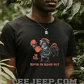 Blood In Blood Out 13 KOs Boxing Rooster Chicano Culture Graphic Tee