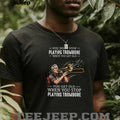 You Don’t Stop Playing Trombone When You Get Old Musician Jazz Band T Shirt