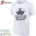 Yacht Rock Captain anchor hat emblem nautical music shirt
