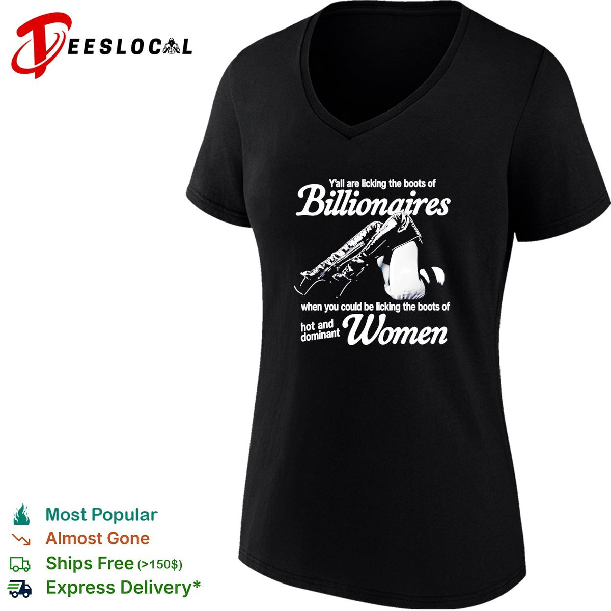 Y’all are licking the boots of billionaires when you could be licking shirt