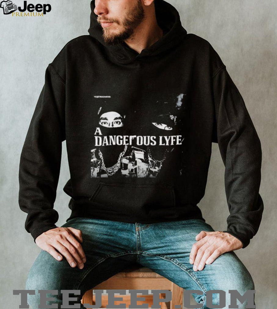 Yeat & Madness A Dangerous Lyfe Graphic Streetwear Black T Shirt