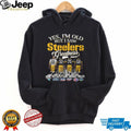 Yes I’m Old But I Saw Steelers Greatness T Shirt Bradshaw, Harris, Greene, Lambert