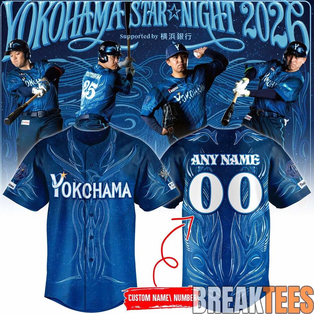Yokohama DeNA BayStars x STAR☆NIGHT 2026 Custom Jersey