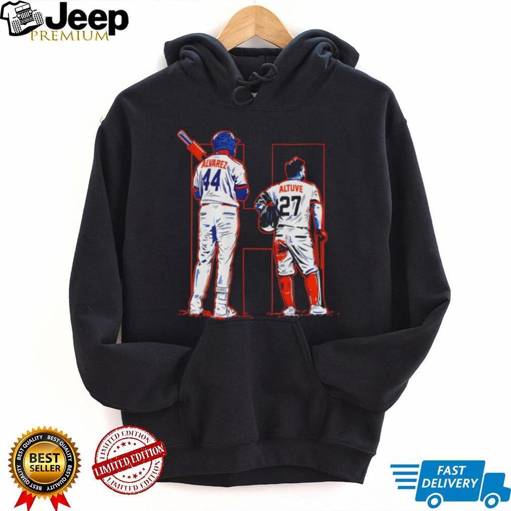 Yordan Alvarez and Jose Altuve Houston Astros Baseball Players T Shirt