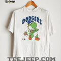 Yoshi LA Dodgers Baseball Mashup Cartoon T Shirt