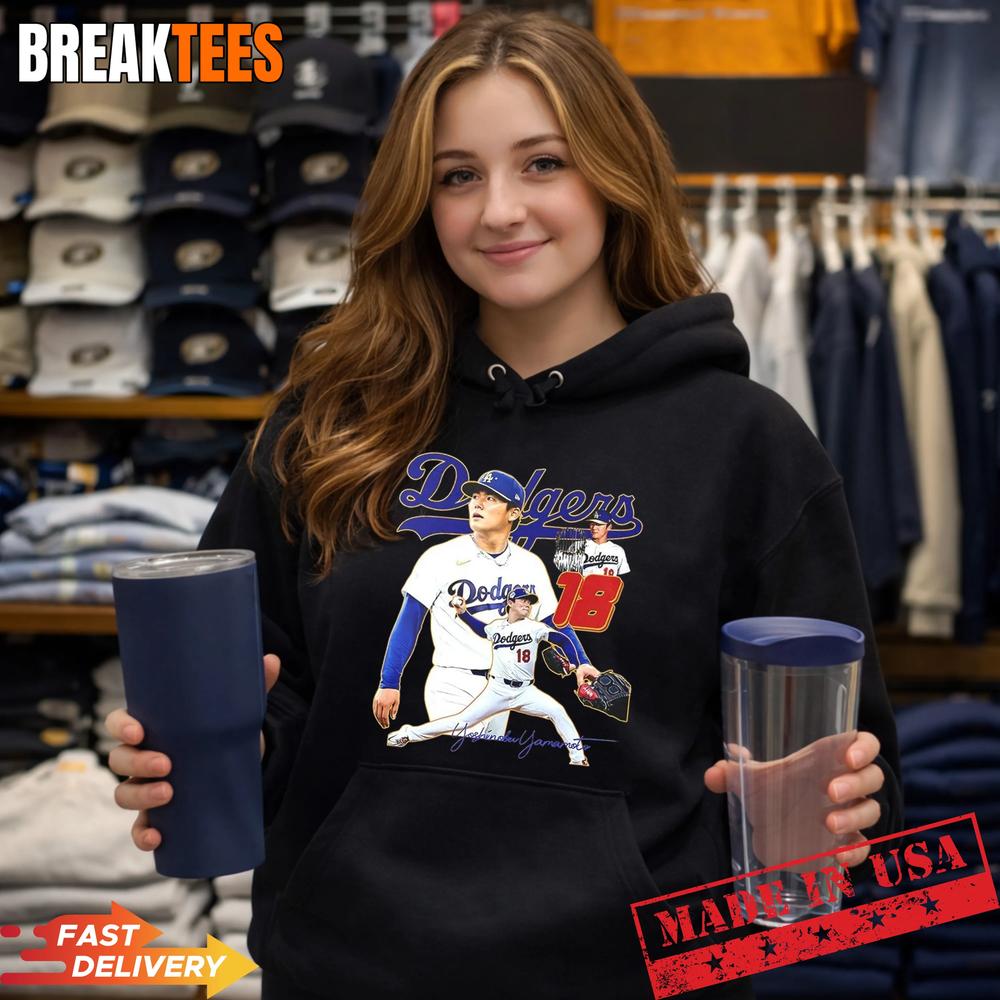 Yoshinobu Yamamoto Los Angeles Dodgers MLB 2026 signature T-Shirt