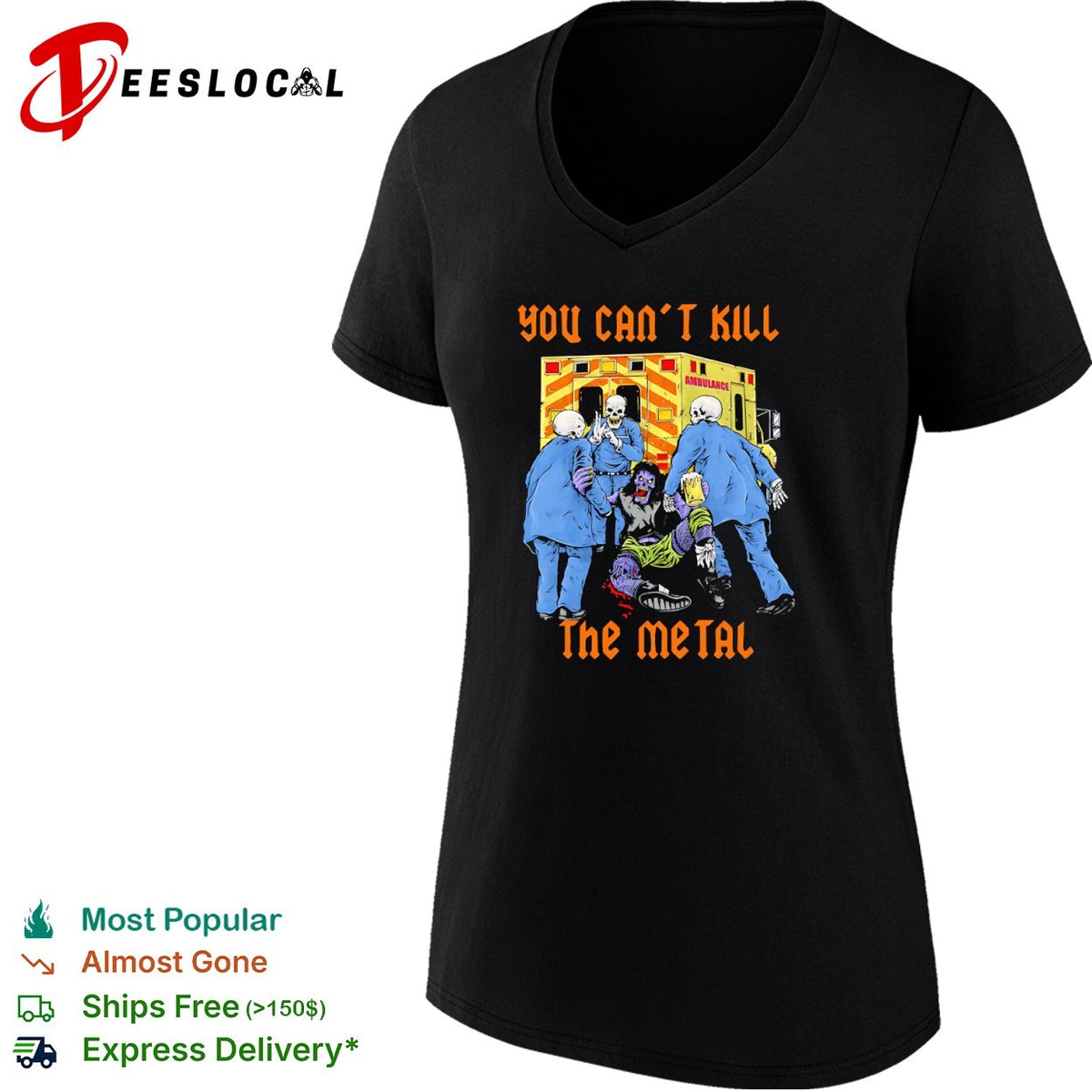 You Can’t Kill The Metal Tenacious D Skeleton shirt