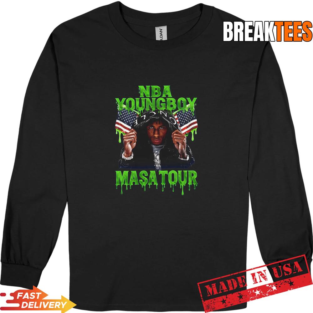 YoungBoy NBA MASA Tour Vintage 90s T-Shirt