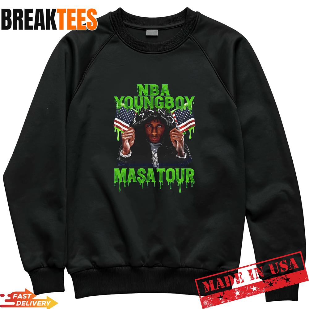 YoungBoy NBA MASA Tour Vintage 90s T-Shirt