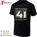 Your 41 Is Coming Biblical Motivation Inspiration Faith Christian Inspirational shirt