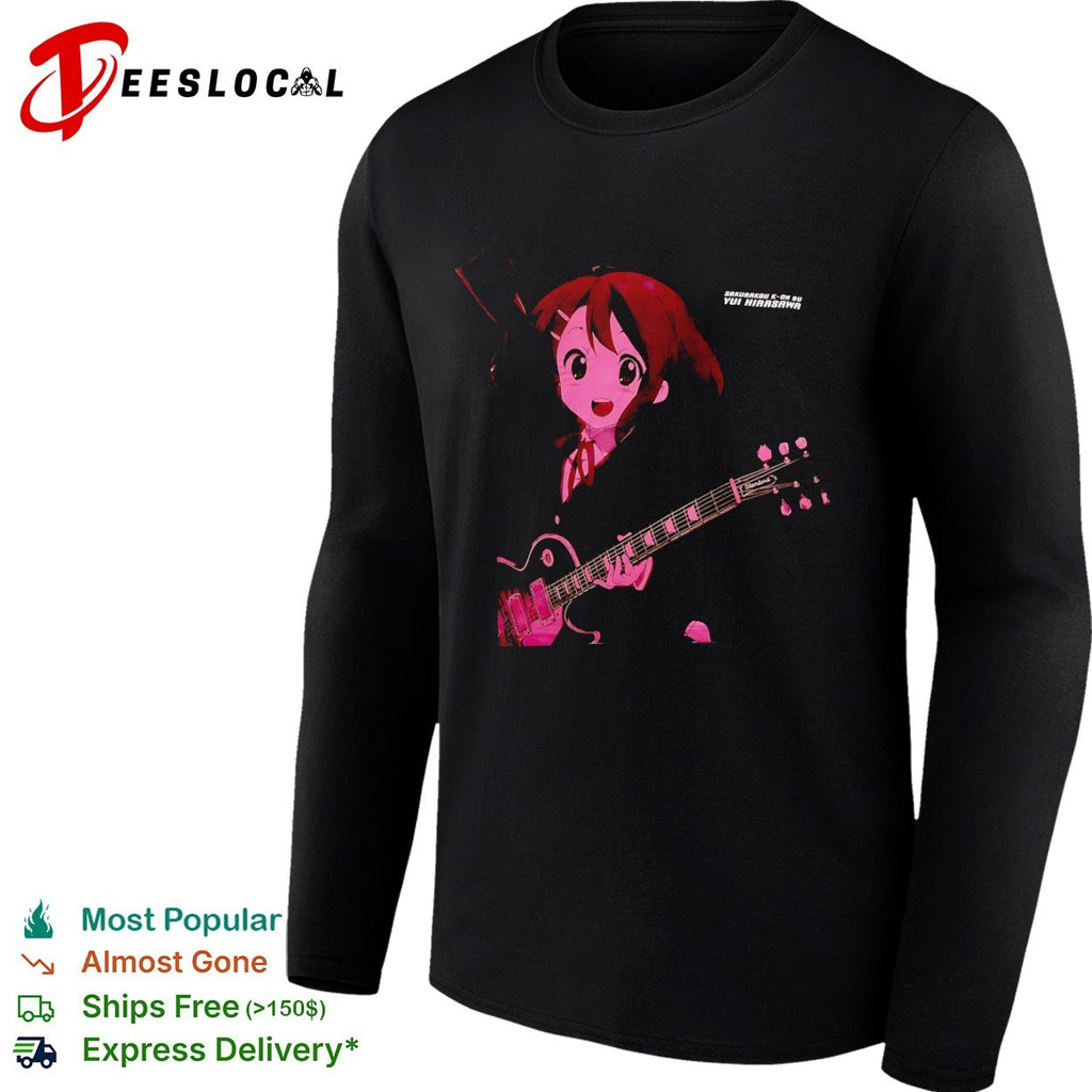 Yui Hirasawa Sakura Kou K-On Bu Sakurakou K-on Bu Yui Hirasawa Music Anime shirt