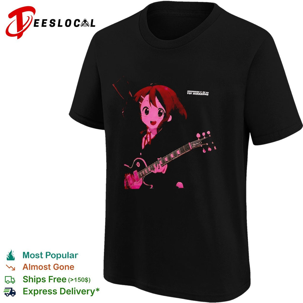 Yui Hirasawa Sakura Kou K-On Bu Sakurakou K-on Bu Yui Hirasawa Music Anime shirt