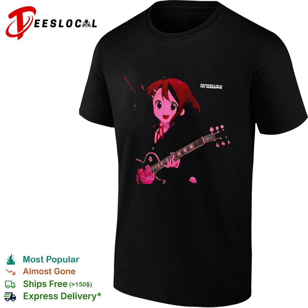 Yui Hirasawa Sakura Kou K-On Bu Sakurakou K-on Bu Yui Hirasawa Music Anime shirt