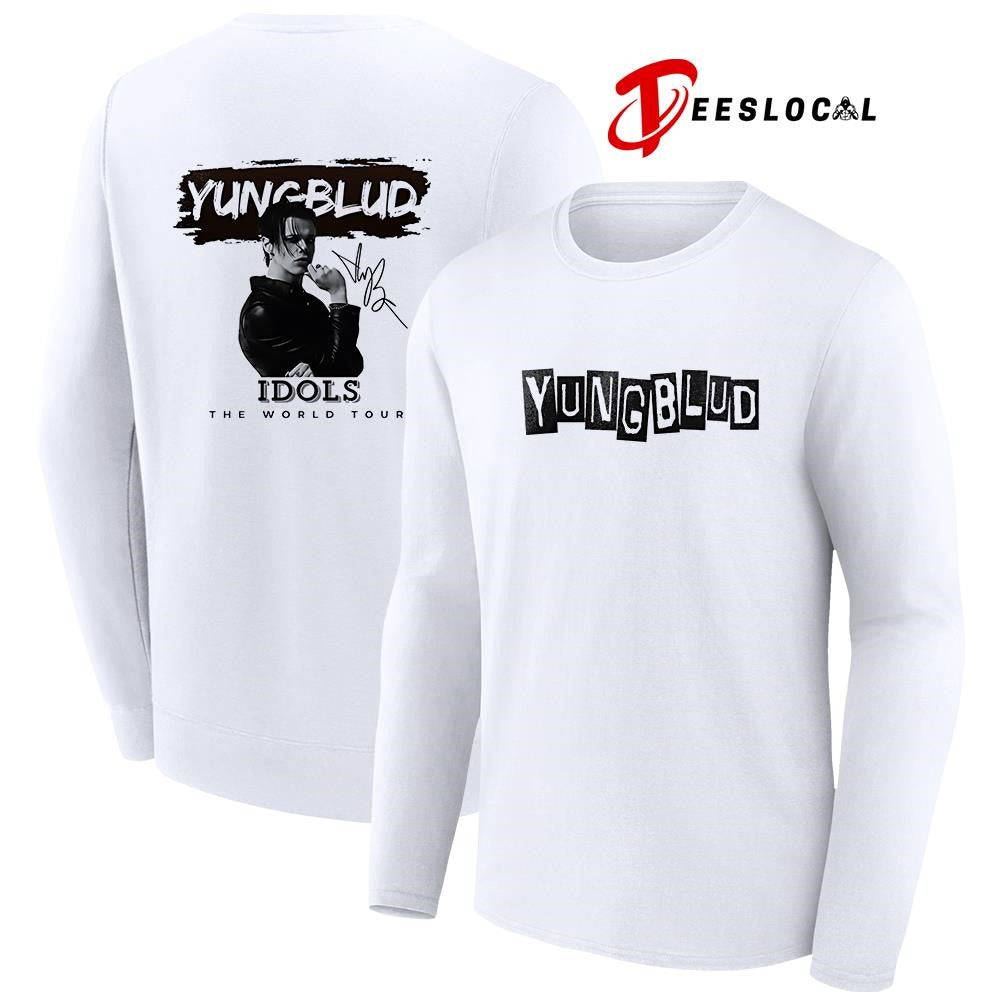 Yungblud IDOLS the world tour signature graphic shirt