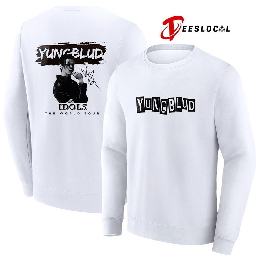 Yungblud IDOLS the world tour signature graphic shirt