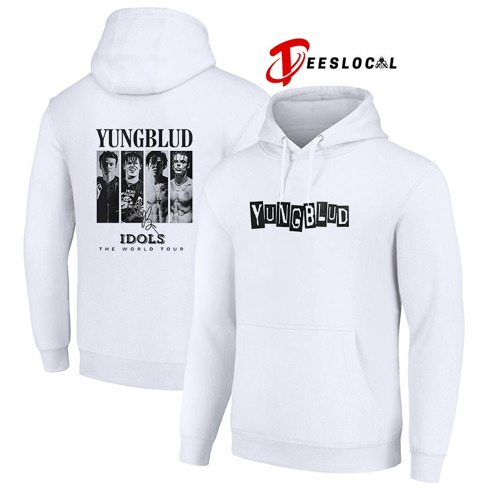 Yungblud Idols the world tour Australia 2026 signature graphic shirt