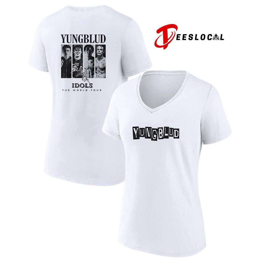 Yungblud Idols the world tour Australia 2026 signature graphic shirt