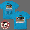 Zach Bryan With Heaven On Tour 2026 Schedule Tour Dates Two Sided T-Shirt