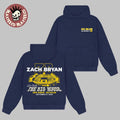 Zach Bryan x Michigan Wolverines Live From The Big House Ann Arbor Michigan On September 27 2025 Go Blue Navy Hoodie