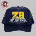 Zach Bryan x Michigan Wolverines Live From The Big House Ann Arbor Michigan On September 27 2025 Logo Navy Truck Hat