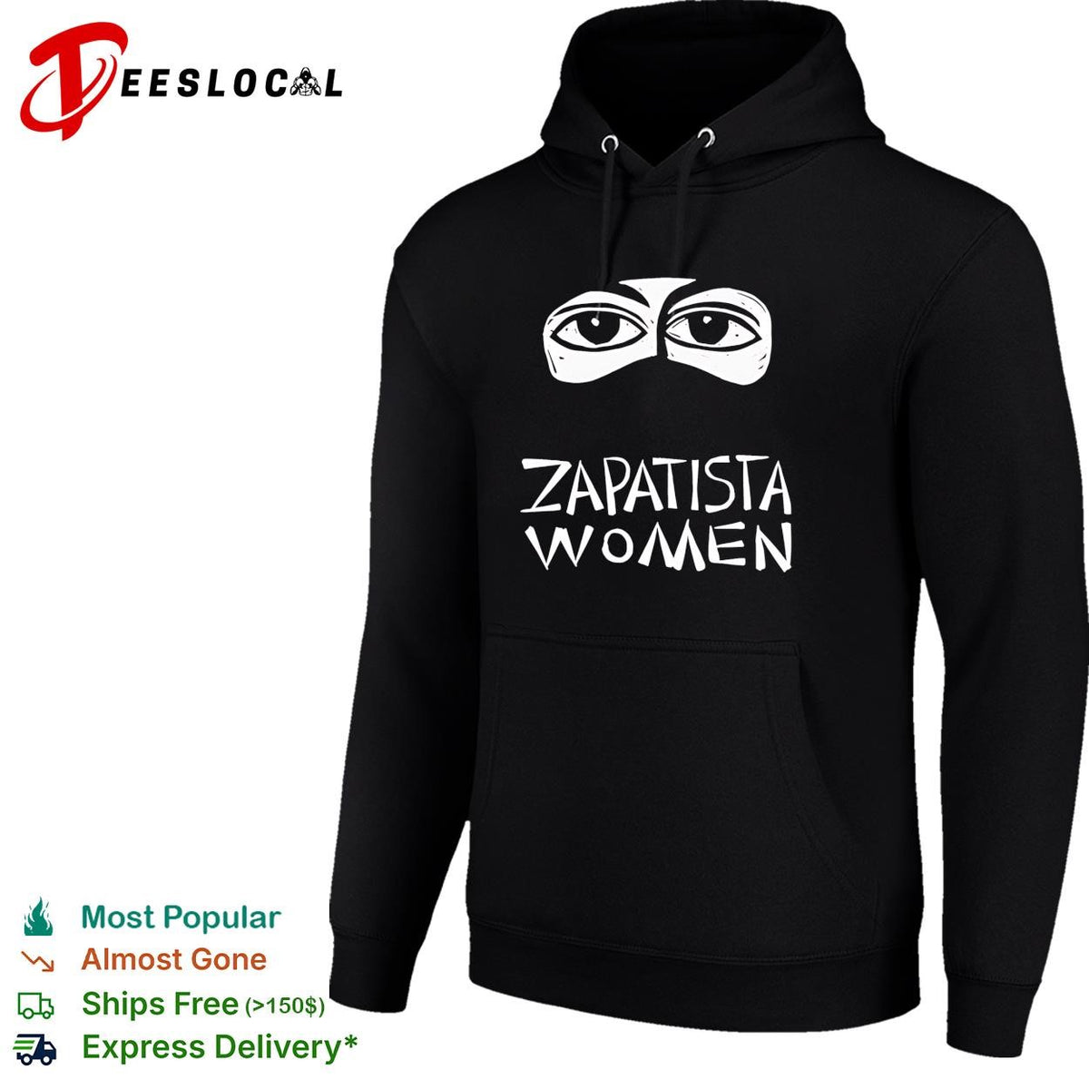 Zapatista women eye shirt
