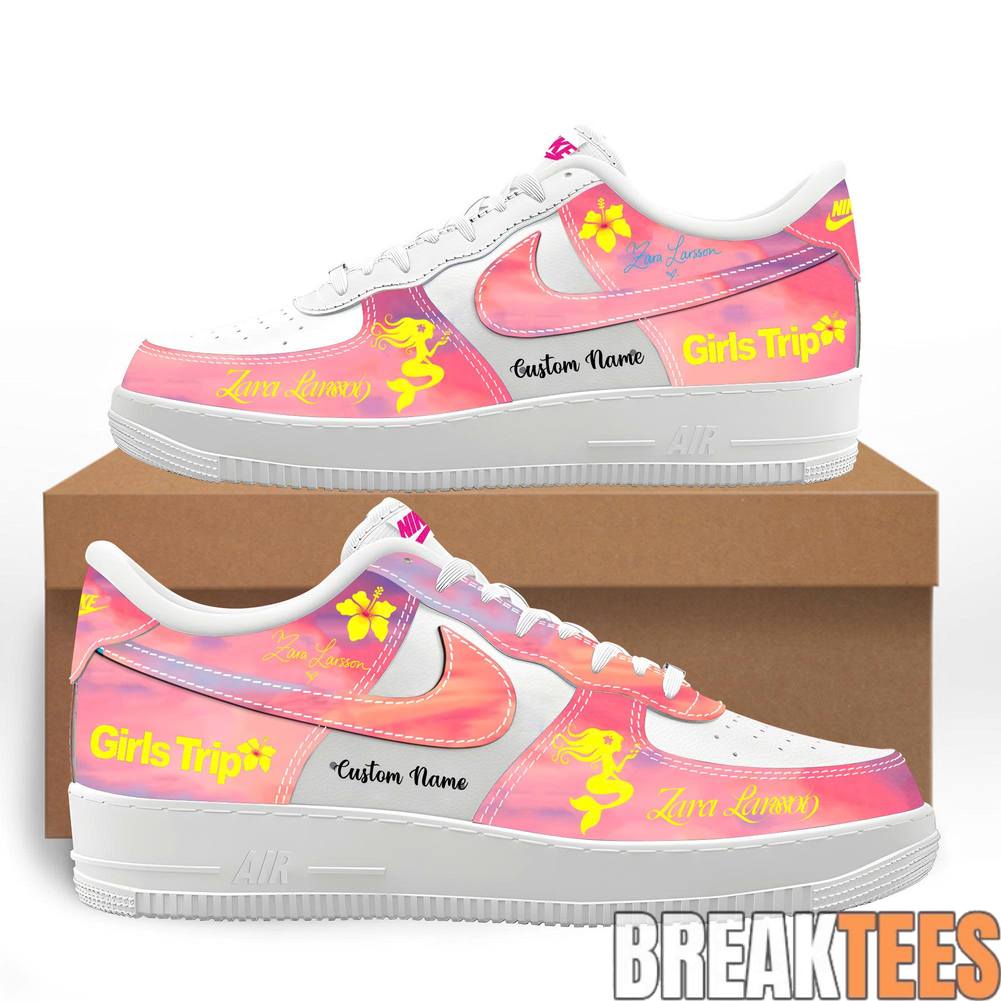 Zara Larsson Midnight Sun Girl Trip Tour 2026 Custom Air Force 1 Sneaker