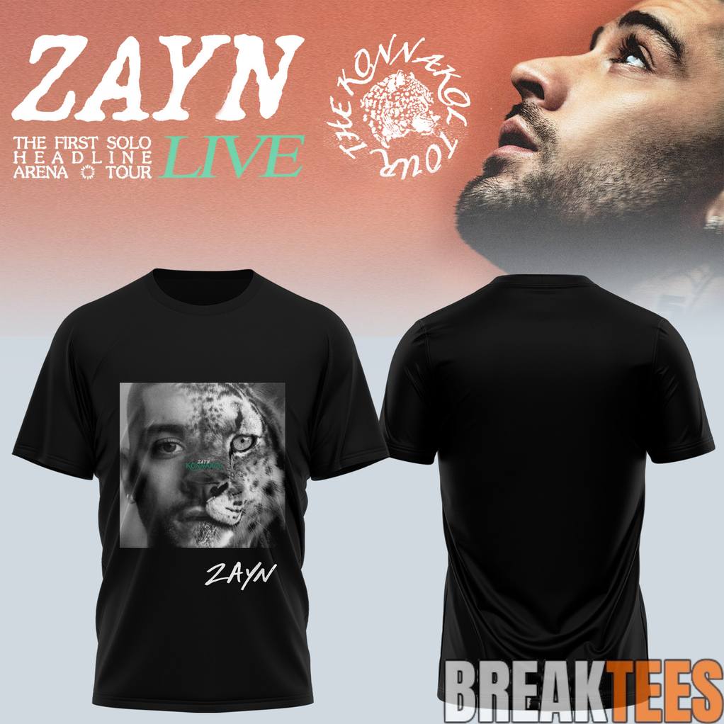 Zayn Malik The Konnakol Tour 2026 Shirt