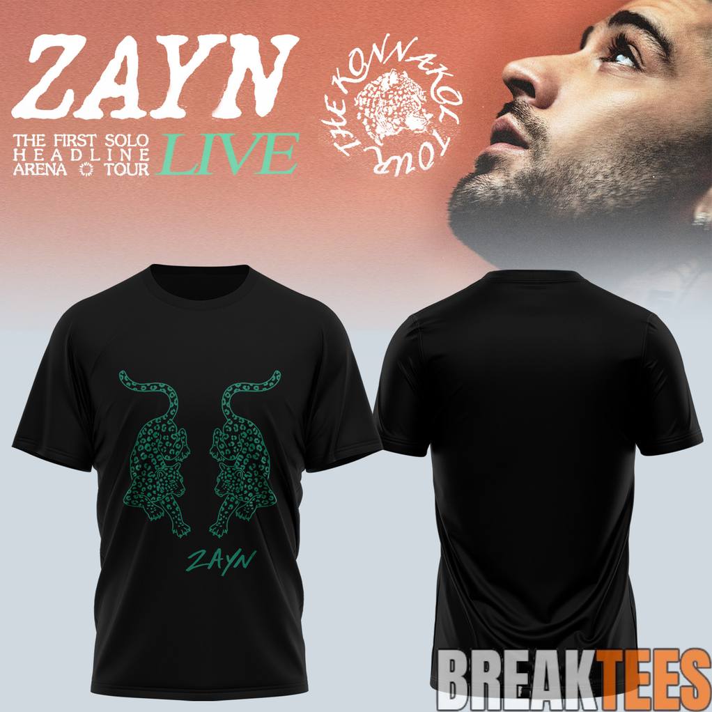Zayn Malik The Konnakol Tour 2026 Shirt