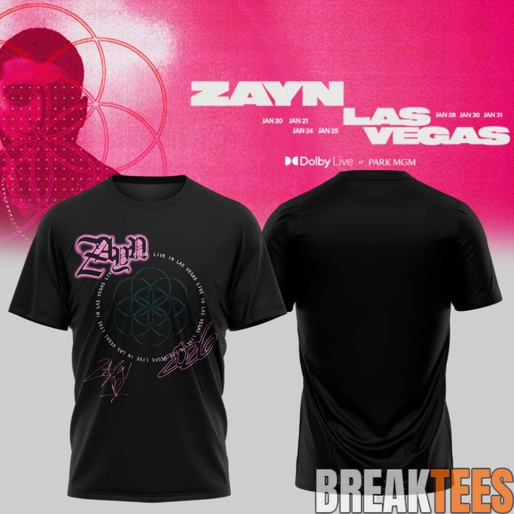 Zayn Malik The Konnakol Tour 2026 Shirt