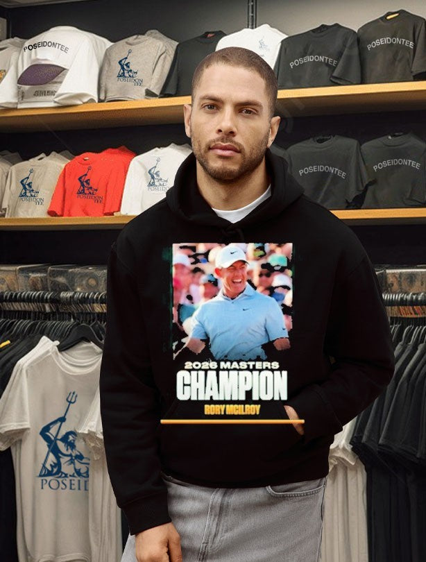 Rory Mcilroy 2026 Masters Champions T-shirt