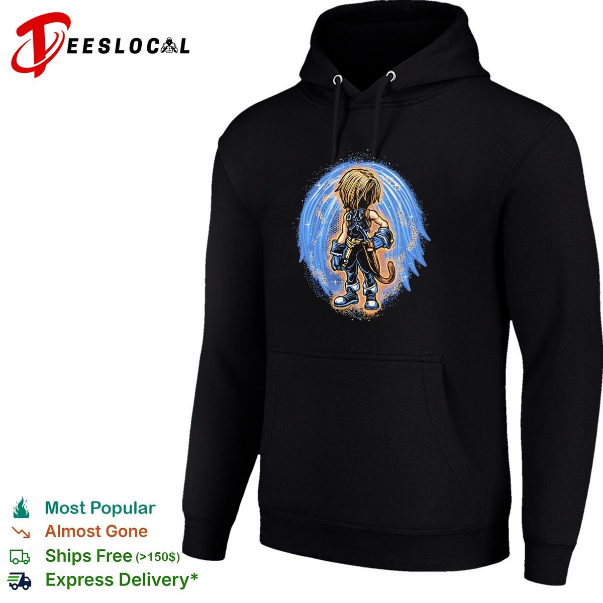 Zidane Tribal Final Fantasy IX Video Game Character Square Enix Gaming Fan Art shirt