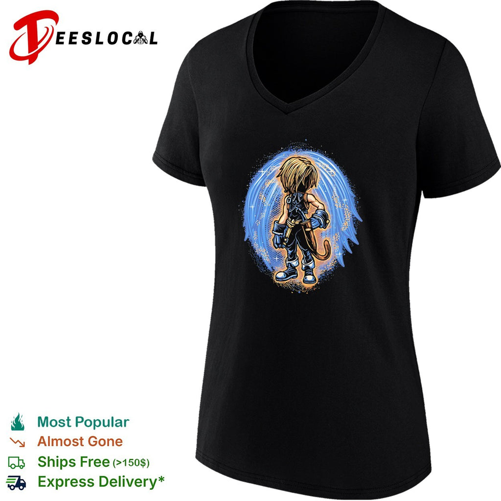 Zidane Tribal Final Fantasy IX Video Game Character Square Enix Gaming Fan Art shirt