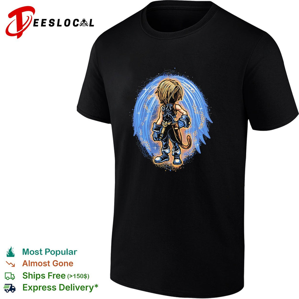 Zidane Tribal Final Fantasy IX Video Game Character Square Enix Gaming Fan Art shirt