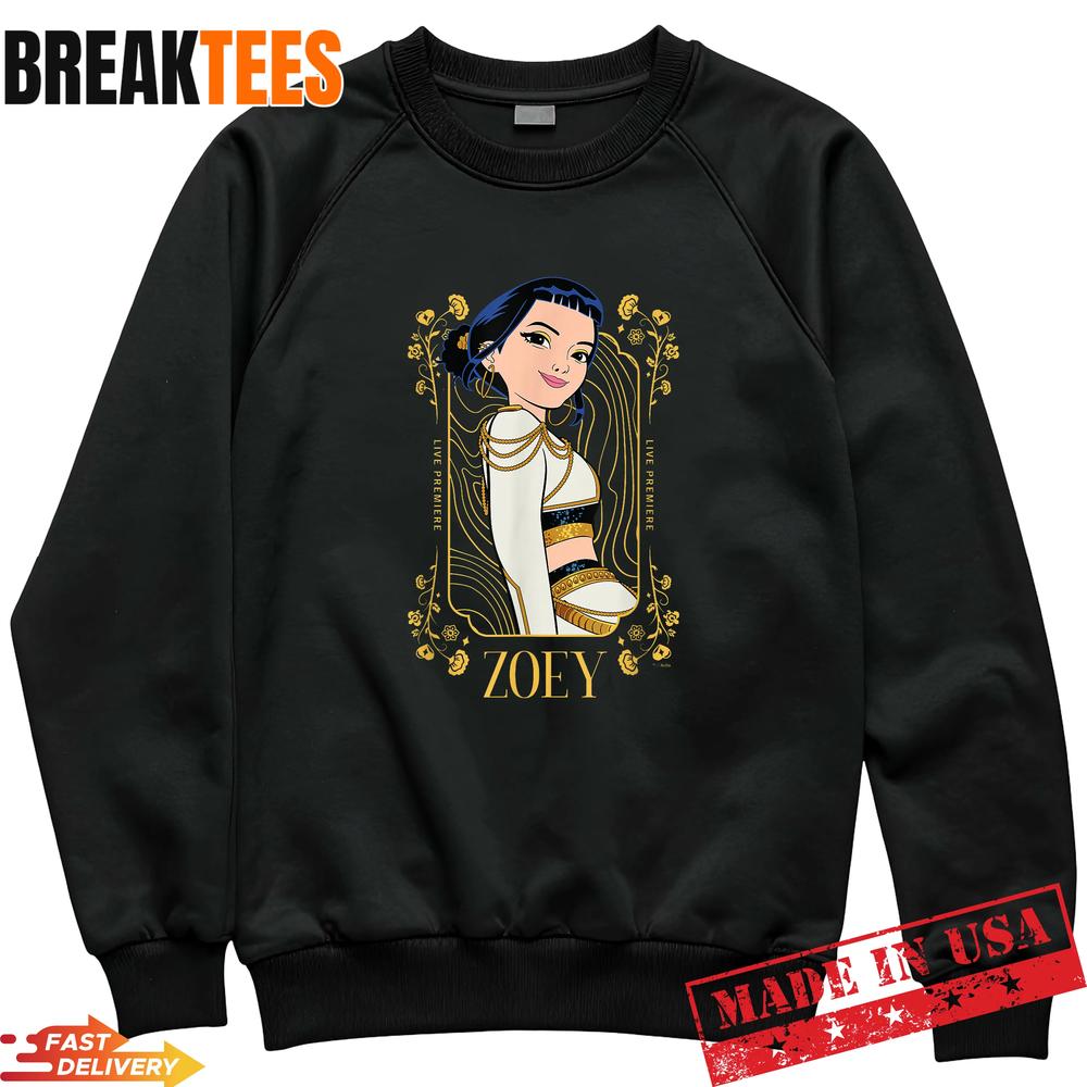 Zoey KPop Demon Hunters Golden Graphic Unisex T-Shirt