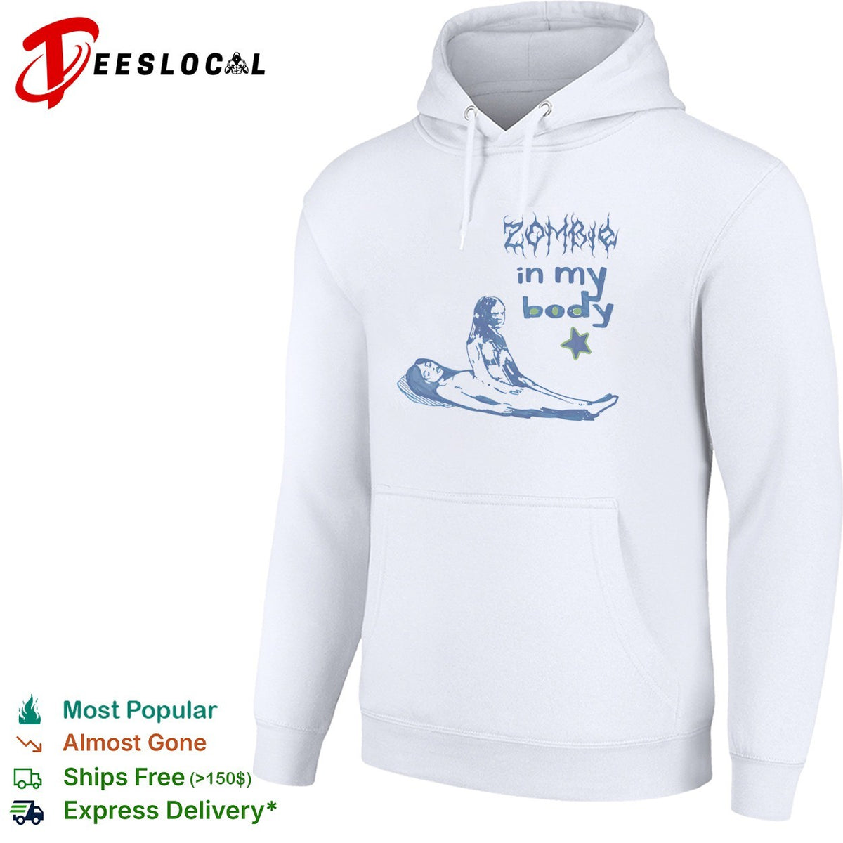 Zombie in my body shirt