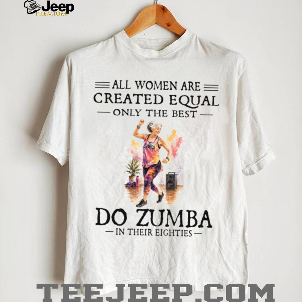 Zumba Women Eighties Fitness Graphic Dance Shirt