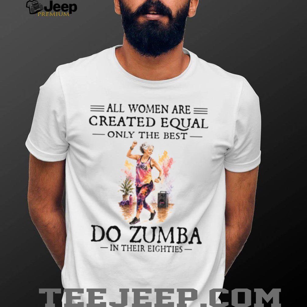 Zumba Women Eighties Fitness Graphic Dance Shirt