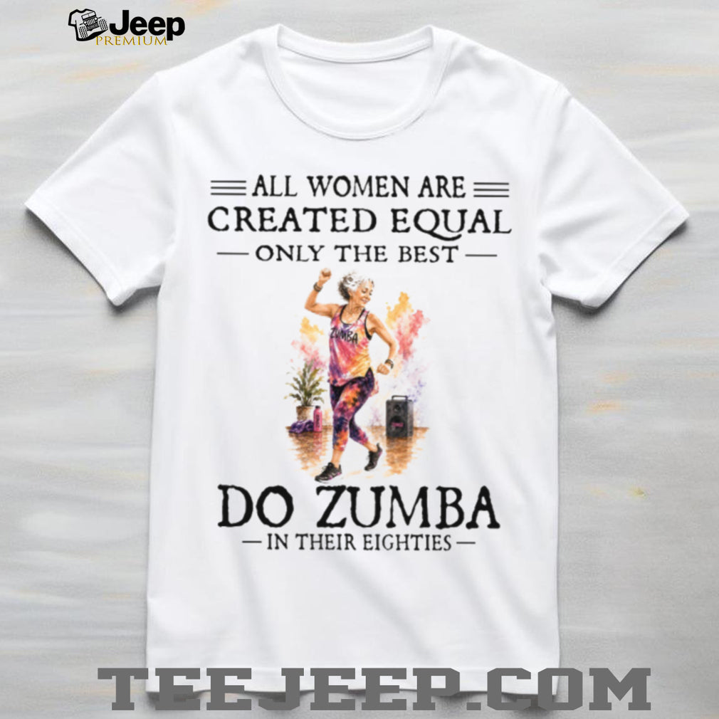 Zumba Women Eighties Fitness Graphic Dance Shirt