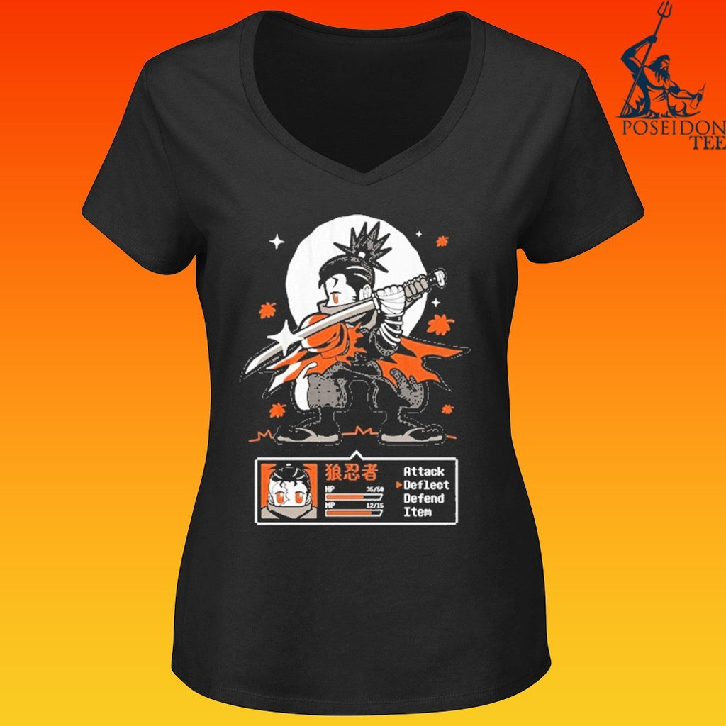 A Ghost Wolf Goblin Tengu T-shirt