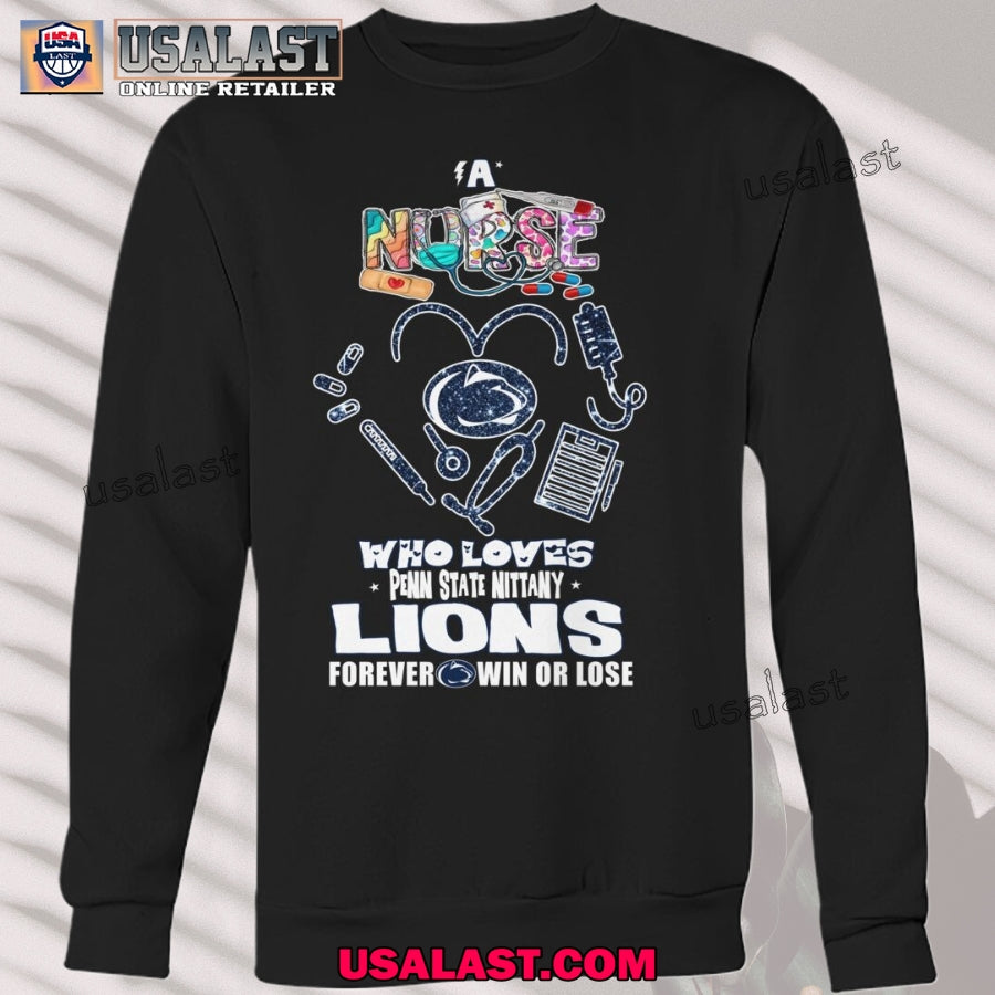 A Nurse Who Loves Penn State Nittany Lions T-Shirt
