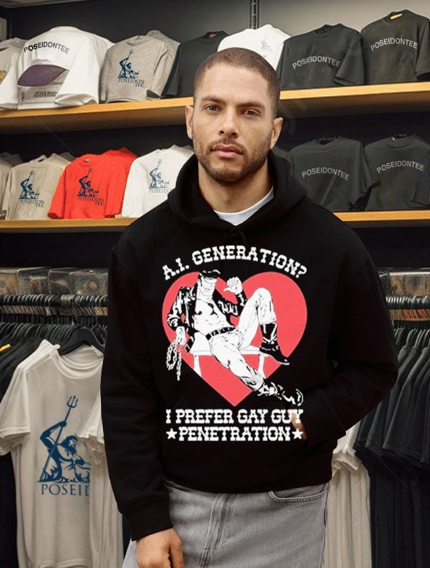 A.I. Generation I Prefer Gay Guy Penetration T-shirt
