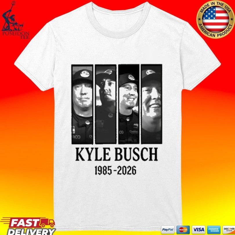 Rip Kyle Busch 1985-2026 Kyle Busch Tribute T-shirt