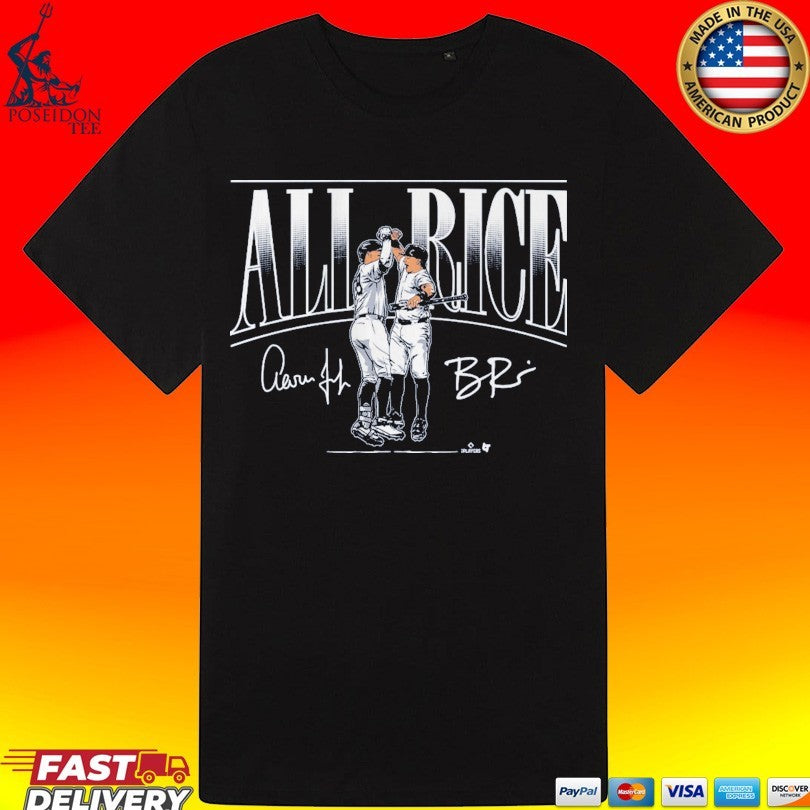 Aaron Judge & Ben Rice All Rice T-shirt