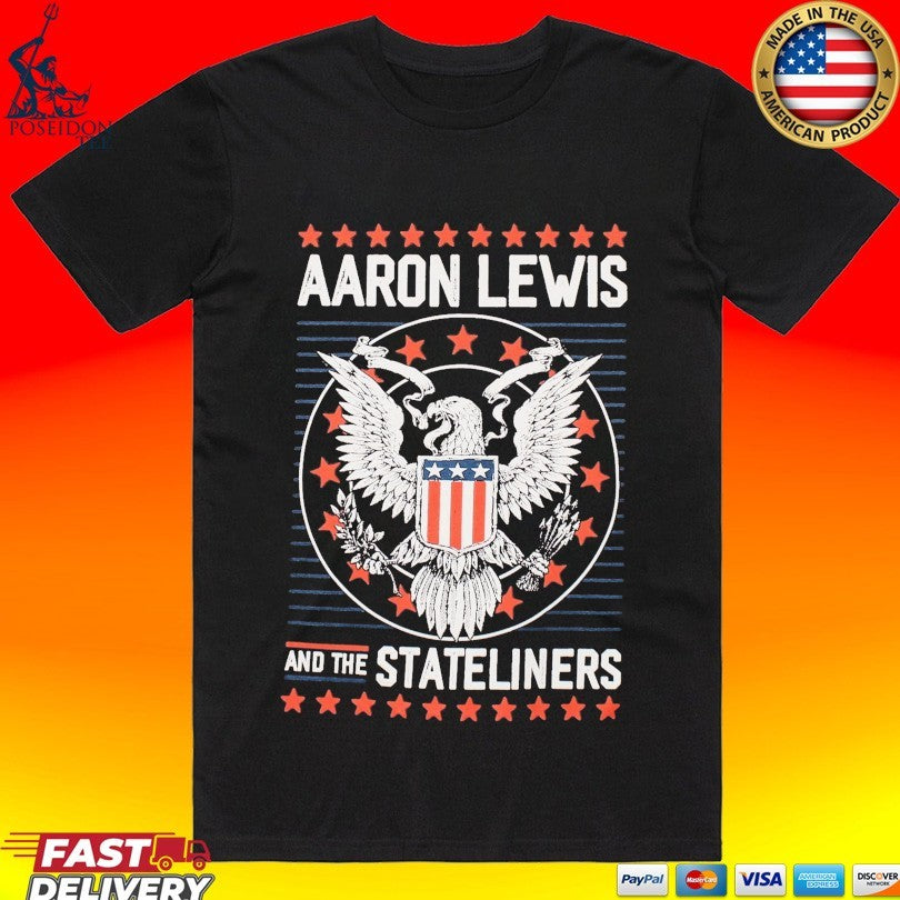 Aaron Lewis & The Stateliners Eagle T-shirt