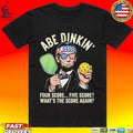 Abraham Lincoln Pickleball Abe Dinkin Four Score Five Score What’s The Score Again T-shirt
