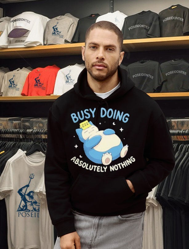 Absolutely Nothing Zzz Busy Doing T-shirt