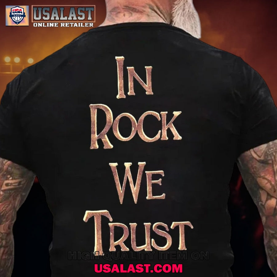 AC/DC In Rock We Trust Unisex T-Shirt